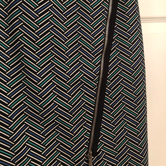 Worthington Multicolored Striped Pencil Skirt - Picture 3 of 4